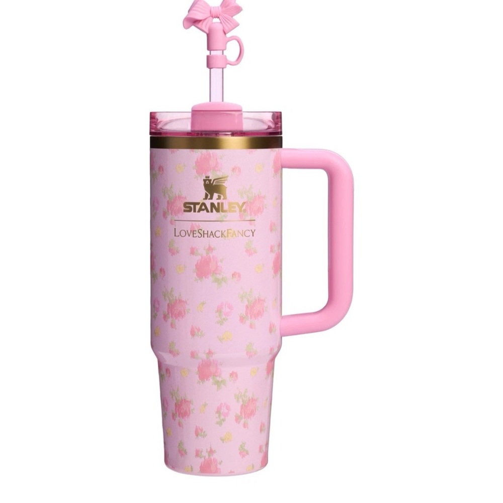 STANLEY 1913 X LOVESHACKFANCY QUENCHER H2.0 FLOWSTATE 30 OZ Ibiza Sunset Limited